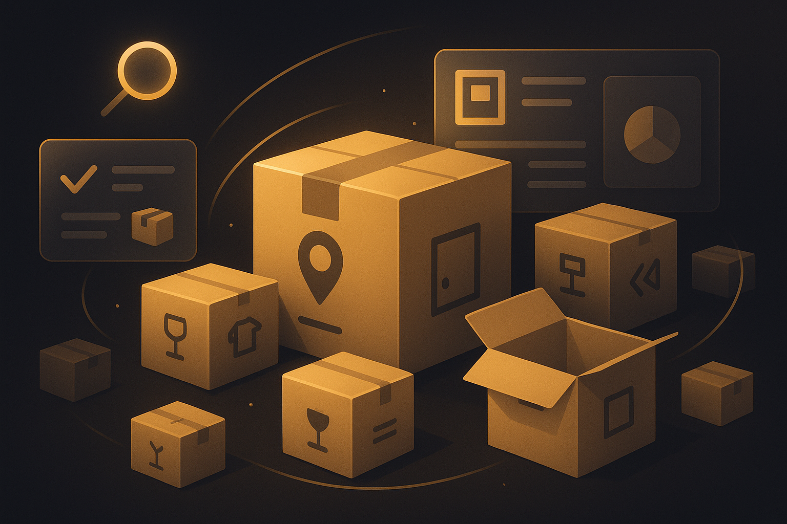 Illustration for moving inventory app